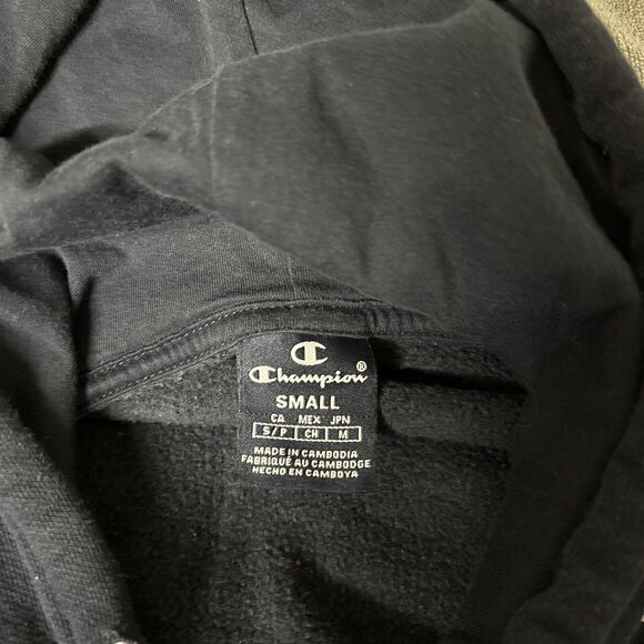 Champion Women’s  Legacy Sport Tech ‎ Hooded Sweatshirt W/arm Strips Size Small - Picture 5 of 8